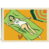 Sun Bather - Canvas, Canvas