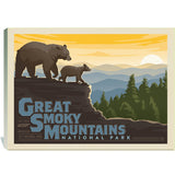 Great Smoky Mountains Horizontal Print - Canvas, Canvas