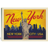 New York City: Horizontal Skyline - Canvas, Canvas
