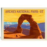 Arches National Park: Delicate Arch Sunset (Horizontal) - Canvas, Canvas
