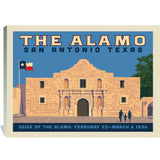 San Antonio, TX: The Alamo (Horizontal) - Canvas, Canvas