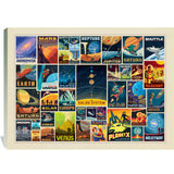Space Travel Collage (Horizontal) - Canvas, Canvas