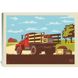 Vintage Apple Truck - Canvas, Canvas