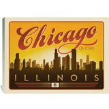 Chicago: Horizontal Skyline - Canvas, Canvas