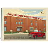 Old Glory: Distillery Building - Canvas, Canvas