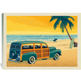 Woody On The Beach - Canvas, Canvas