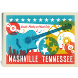 Lookin' Pretty In Music City (Horizontal) - Canvas, Canvas