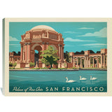 San Francisco: Palace of Fine Arts - Canvas, Canvas
