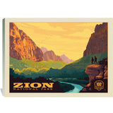 Zion National Park: 100th Anniversary (Horizontal) - Canvas, Canvas