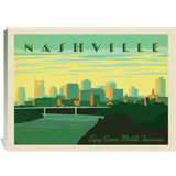 Nashville Skyline: Horizontal - Canvas, Canvas