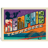 Memphis, TN: Picture Letters - Canvas, Canvas