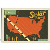 Annular Solar Eclipse 2023 Map - Canvas, Canvas