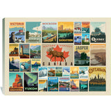 Canada: Picture Perfect Collage (Horizontal) - Canvas, Canvas