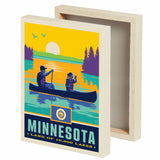 Minnesota State Pride (Old Flag) - Canvas, Canvas