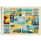 Coastal Collection Collage (Horizontal) - Canvas, Canvas