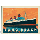 Long Beach, CA: Queen Mary - Canvas, Canvas