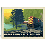 Great Smoky Mountain Railroad: Diesel Train - Canvas, Canvas