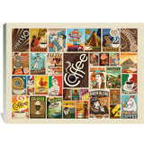 Coffee Collage (Horizontal) - Canvas, Canvas