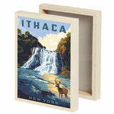 Ithaca, New York - Canvas, Canvas