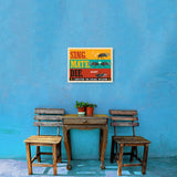 Cicada Invasion: Sing. Mate. Die. (Horizontal) - Canvas, Canvas / 12x16