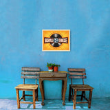 Music City: Vinyl Record (Horizontal) - Canvas, Canvas / 12x16