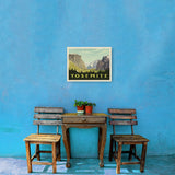Yosemite National Park: Yosemite Valley (Horizontal) - Canvas, Canvas / 12x16