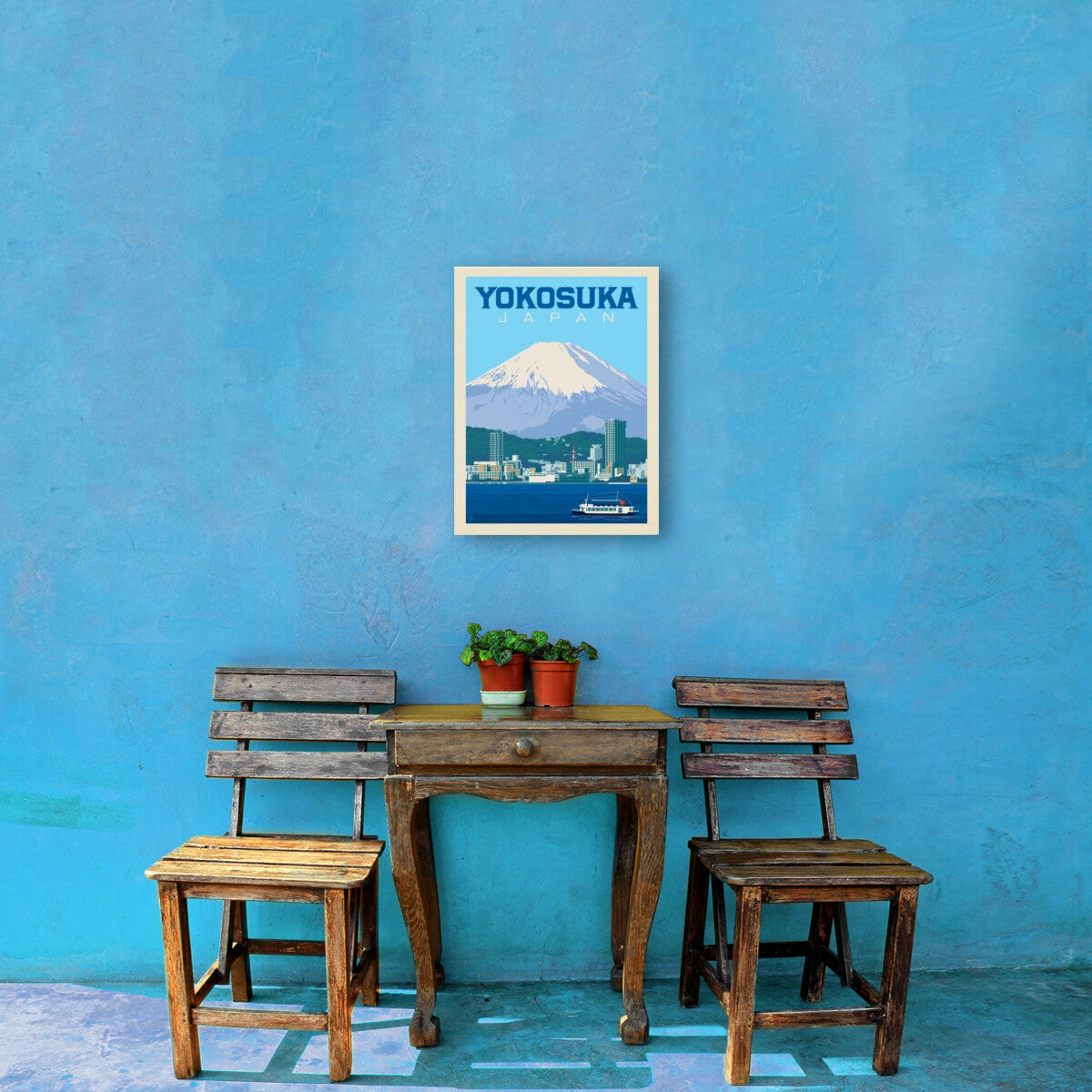 japan-yokosuka - Canvas / 12x16 / Env