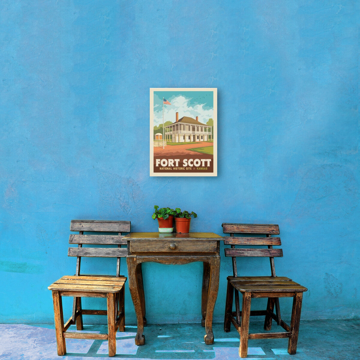 fort-scott-national-historical-site-kansas - Canvas / 12x16 / Env