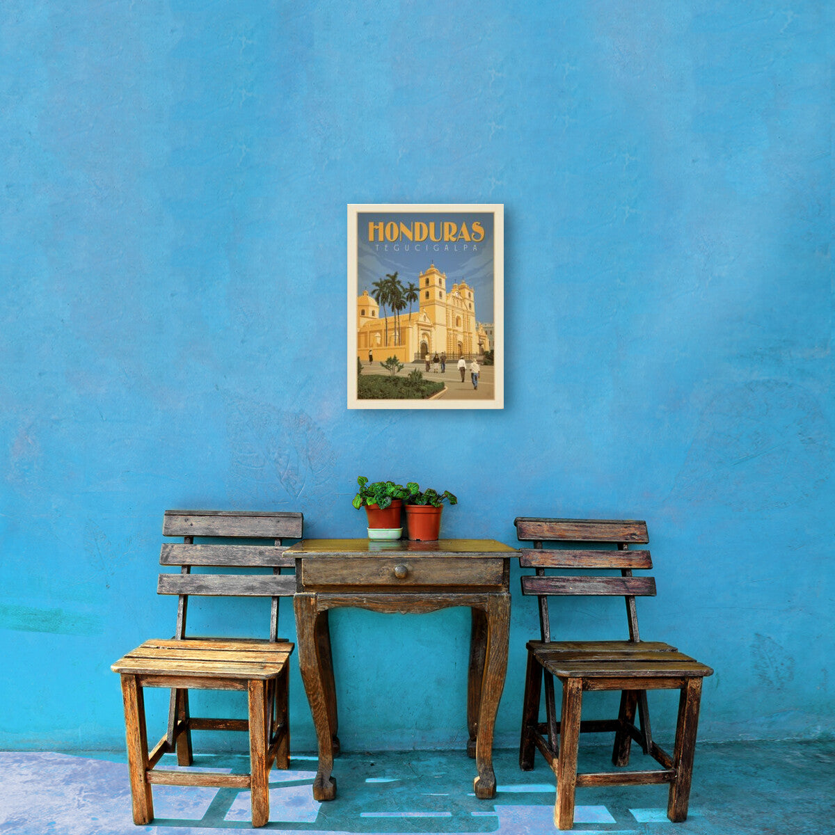 honduras-tegucigalpa - Canvas / 12x16 / Env