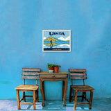 Salt Flat (Pub Poster) - Canvas, Canvas / 12x16