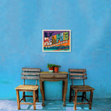 Memphis, TN: Picture Letters - Canvas, Canvas / 12x16