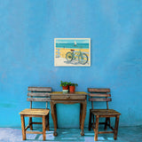 Beach Cruiser Bike - Canvas, Canvas / 12x16