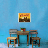 Chicago: Horizontal Skyline - Canvas, Canvas / 12x16