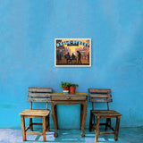 Memphis, TN: Beale Street Sunset - Canvas, Canvas / 12x16