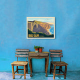 Big Sur, California: Bixby Bridge - Canvas, Canvas / 18x24