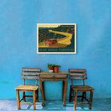 Blue Ridge Parkway - Canvas, Canvas / 18x24