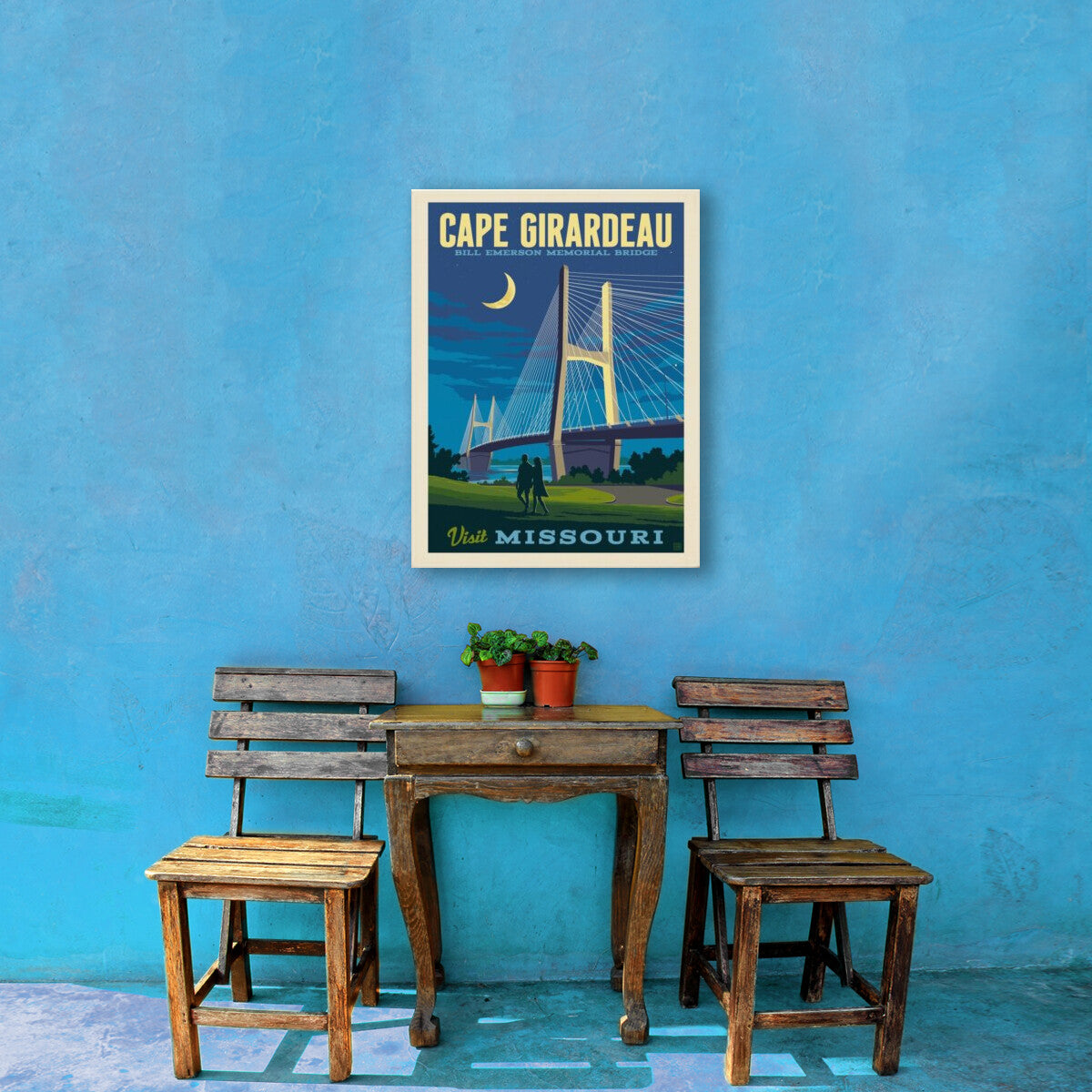 mo-visit-missouri-cape-girardeau - Canvas / 18x24 / Env 