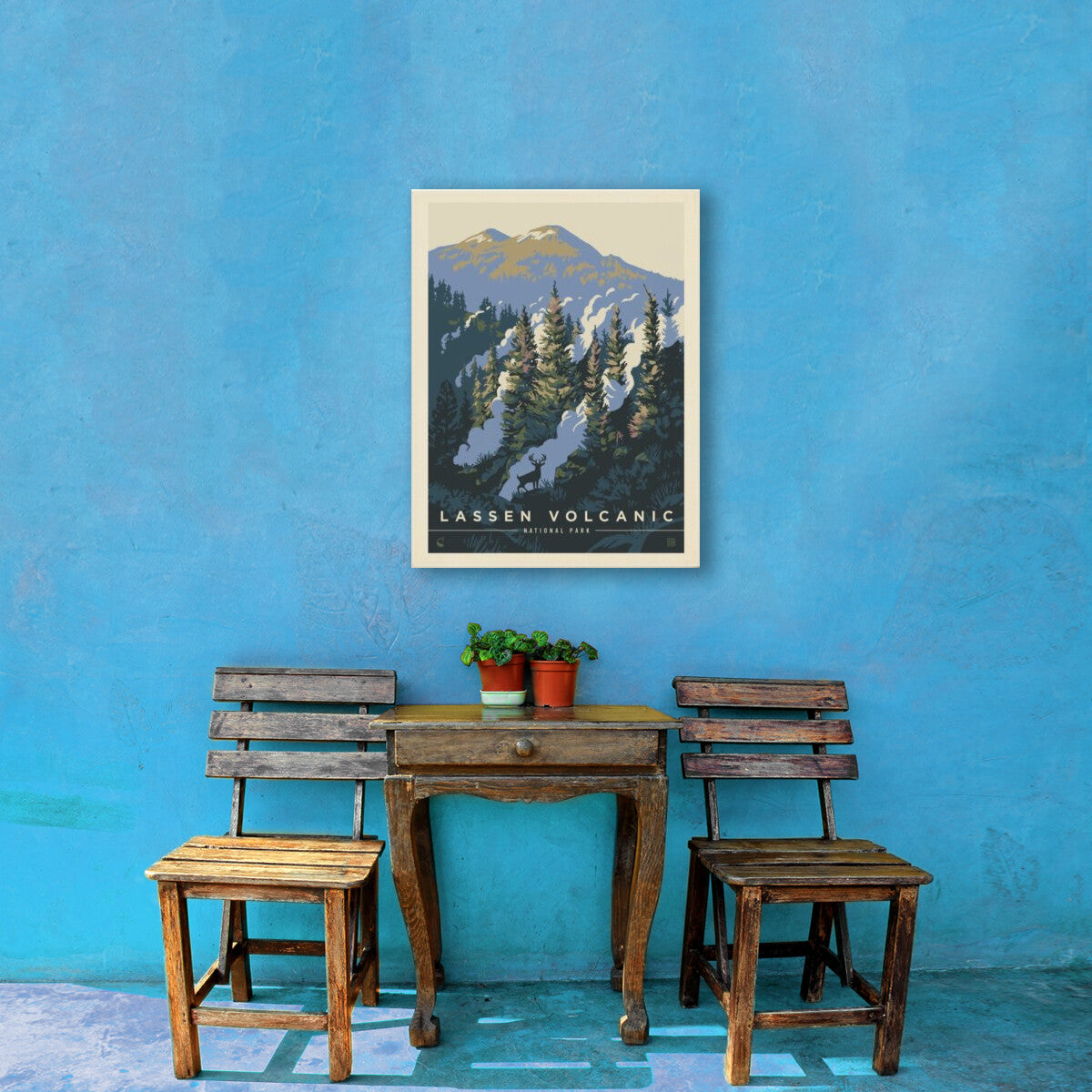lassen-volcanic-national-park-into-the-mist - Canvas / 18x24 / Env 