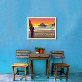 Huntington Beach, California - Canvas, Canvas / 18x24