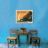 Yellowstone National Park: Old Faithful Inn - Canvas, Canvas / 18x24