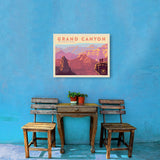 Grand Canyon National Park: 100th Anniversary (Horizontal) - Canvas, Canvas / 18x24