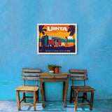 West Coast Surf Van (Pub Poster) - Canvas, Canvas / 18x24