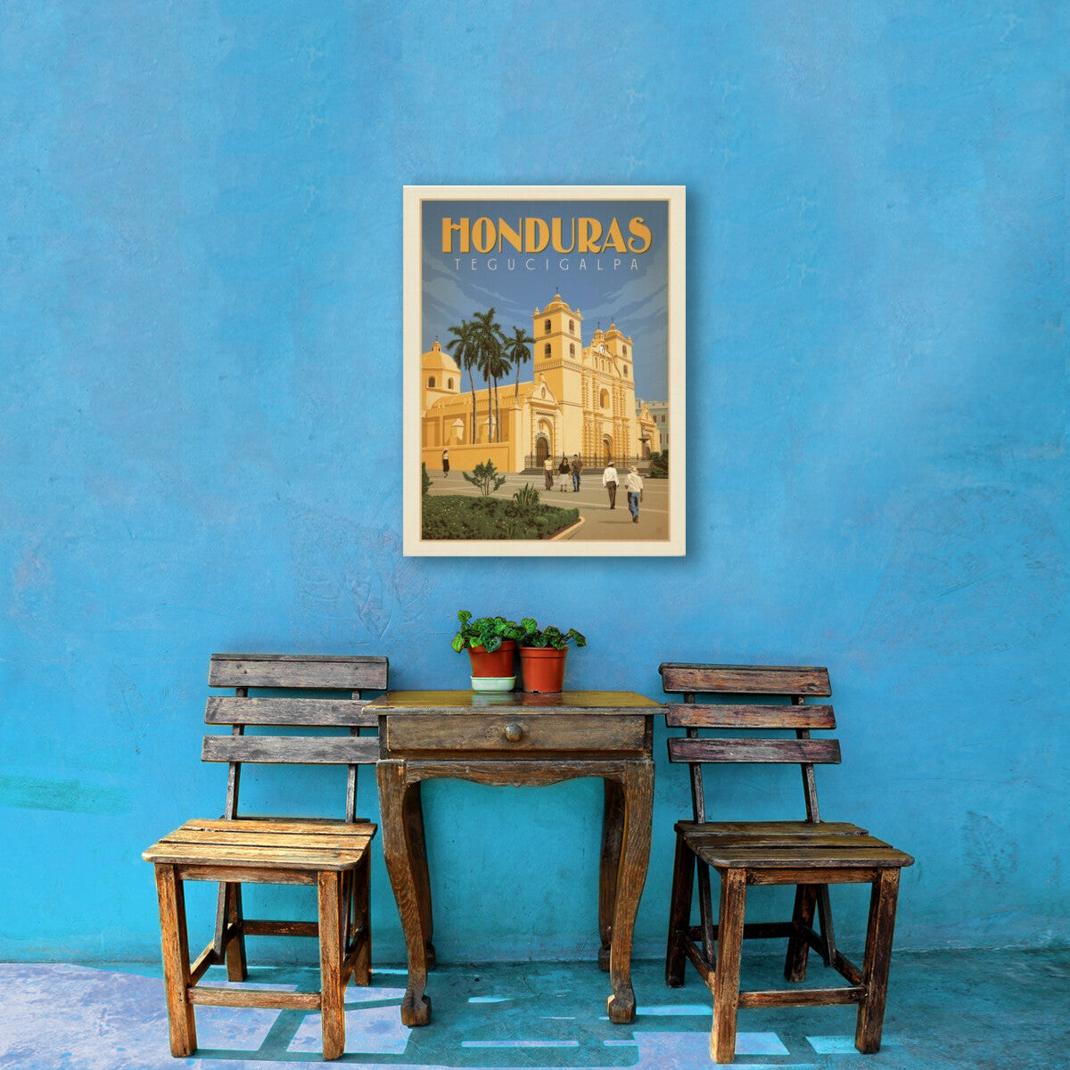 honduras-tegucigalpa - Canvas / 18x24 / Env 