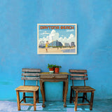 Daytona Beach, Florida - Canvas, Canvas / 18x24
