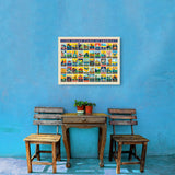 50-State Multi-Image Design - Canvas, Canvas / 18x24
