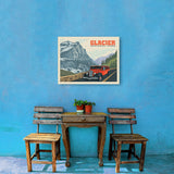 Glacier National Park: Going To The Sun Road (Horizontal) - Canvas, Canvas / 18x24