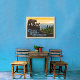 Great Smoky Mountains Horizontal Print - Canvas, Canvas / 18x24