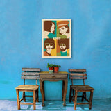 1969: Go with the Flo/Fro - Canvas, Canvas / 18x24