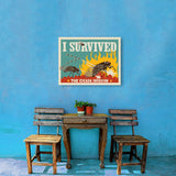 Cicada Invasion: I Survived (Horizontal) - Canvas, Canvas / 18x24