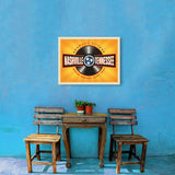 Music City: Vinyl Record (Horizontal) - Canvas, Canvas / 18x24